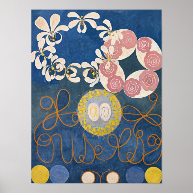 The Ten Largest, Group IV, No.1 by Hilma af Klint Poster (Front)
