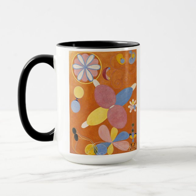 The Ten Largest, Group IV, No.3 by Hilma af Klint Mug (Left)