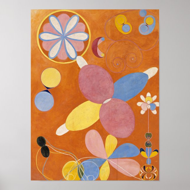 The Ten Largest, Group IV, No.3 by Hilma af Klint Poster (Front)