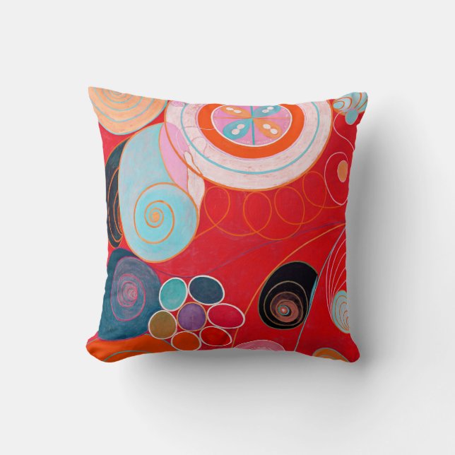 The Ten Largest, Group IV, No.4 (Red) Cushion (Front)