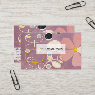 The Ten Largest, Group IV, No.5 by Hilma af Klint Business Card