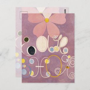 The Ten Largest, Group IV, No.5 by Hilma af Klint Postcard