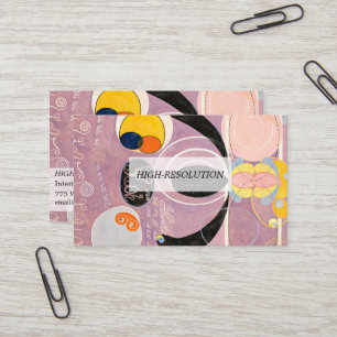 The Ten Largest, Group IV, No.6 by Hilma af Klint Business Card