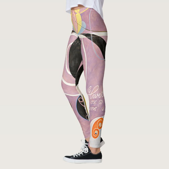 The Ten Largest, Group IV, No.6 by Hilma af Klint Leggings (Left)