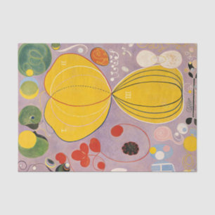 The Ten Largest, Group IV, No.7 by Hilma af Klint Tissue Paper