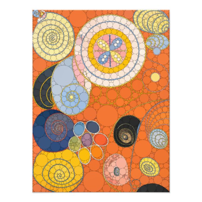 The Ten Largest, No.4, Dots, After Hilma af Klint Photo Print (Front)