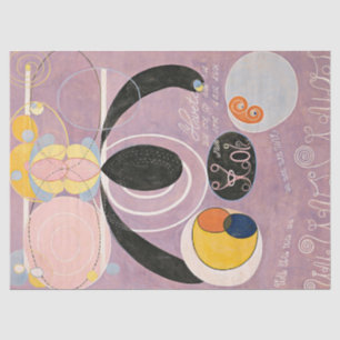 The Ten Largest No. 6 by Hilma Klint Tissue Paper