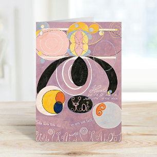 The Ten Largest No. 6   Hilma af Klint Card