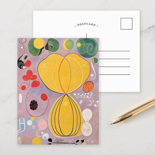 The Ten Largest No. 7 | Hilma af Klint Postcard (Creator Uploaded)