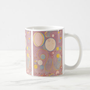 The Ten Largest No 8 Adulthood by Hilma af Klint Coffee Mug