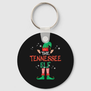 The Tennessee Elf Matching Family Group Christmas  Key Ring