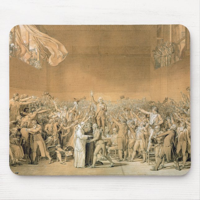The Tennis Court Oath, 20th June 1789, 1791 2 Mouse Pad (Front)