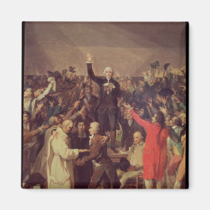 The Tennis Court Oath Magnet