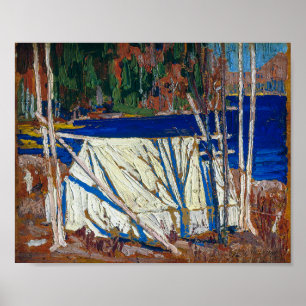 The Tent Tom Thompson Poster