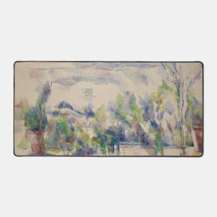 The Terrace at the Garden at Les Lauves, Cezanne Desk Mat