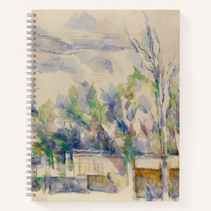 The Terrace at the Garden at Les Lauves, Cezanne Notebook