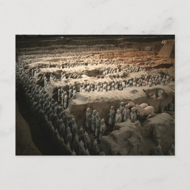 The Terracotta Army Postcard (Front)