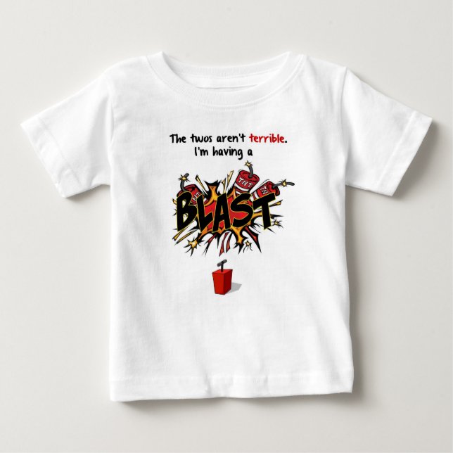 The Terrible Twos Baby T-Shirt (Front)