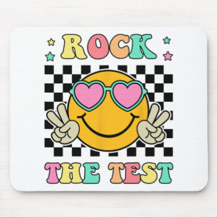 The Test Groovy Happy Testing Day For Teacher Stud Mouse Pad