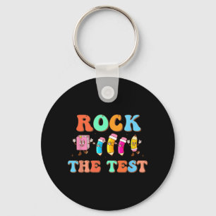 The Test Happy Testing Day For Teacher Student  Key Ring