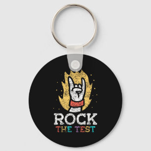 The Test Teacher Score Testing Exam Test Day  Key Ring