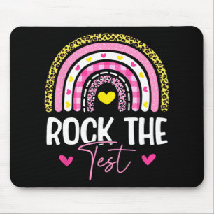The Test Teacher Test Day Testing Day Funny Teache Mouse Pad