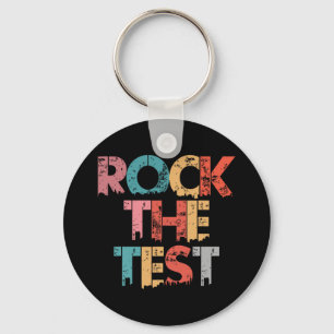 The Test Vintage Teacher Test Day Testing Day Teac Key Ring