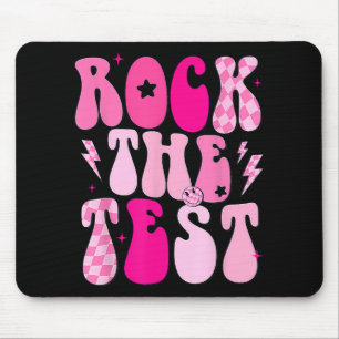 The Test Vintage Test Day Funny Testing Day Teache Mouse Pad