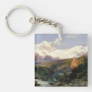 The Teton Range Key Ring