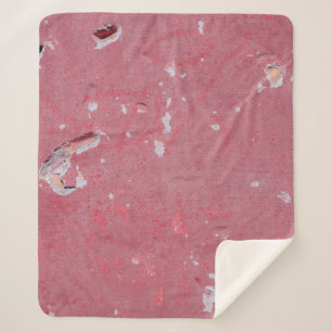 The texture of the old wall with scratches, cracks sherpa blanket