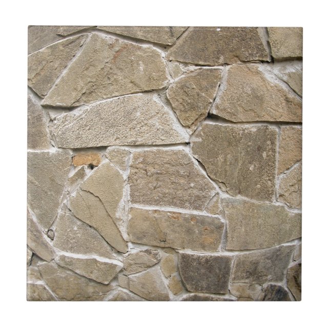 The texture of the walls of rough stones ceramic tile (Front)
