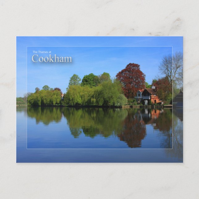 The Thames at Cookham Postcard (Front)