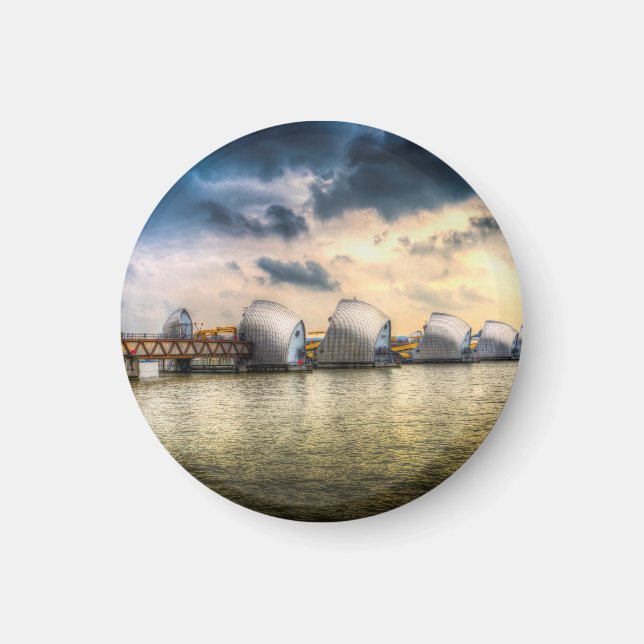 The Thames Barrier London Magnet (Front)