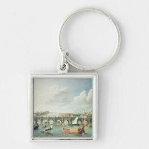 The Thames below Westminster Bridge Key Ring