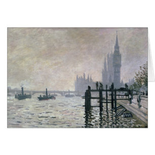 The Thames below Westminster - Claude Monet