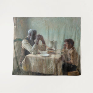 The Thankful Poor, 1894 by Henry Ossawa Tanner Tapestry