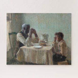 The Thankful Poor by Henry Ossawa Tanner Jigsaw Puzzle