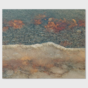 The Thaw Abstract Photographic Art Wrapping Paper