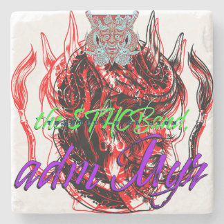 the $THCBand Stone Coaster