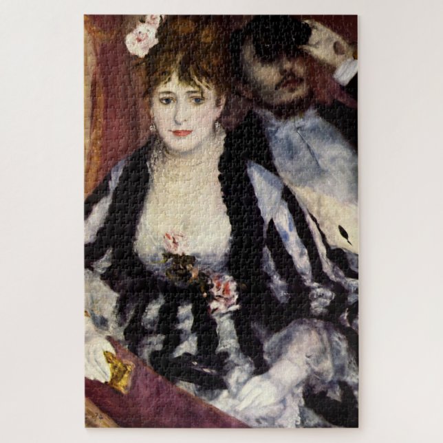 The Theatre Box by Renoir Impressionist Painting Jigsaw Puzzle (Vertical)