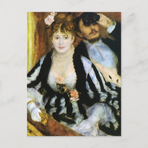 The Theatre Box by Renoir Postcard