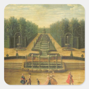 The Theatre d'Eau at Versailles Square Sticker