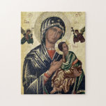 The Theotokos and the Child Christ Jigsaw Puzzle<br><div class="desc">The Theotokos and the Child Christ jigsaw puzzle.   Please note:  Most of the icons are very old.  If the image is increased more than we have it,  the image might get distorted.  We do not print,  manufacture or mail any of the products.  Thank you!</div>