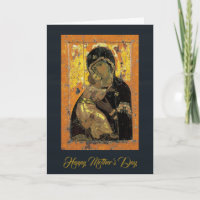 The Theotokos of Vladimir Orthodox Mother's Day   