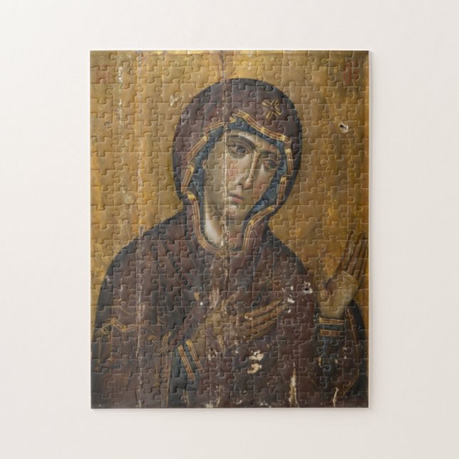 The Theotokos (Virgin Mary) Orthodox Icon Jigsaw Puzzle (Vertical)