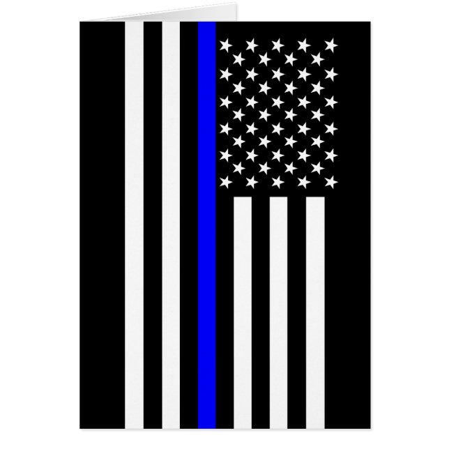 The Thin Blue Line American Flag (Front)