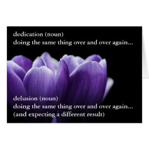 The thin line between dedication and delusion
