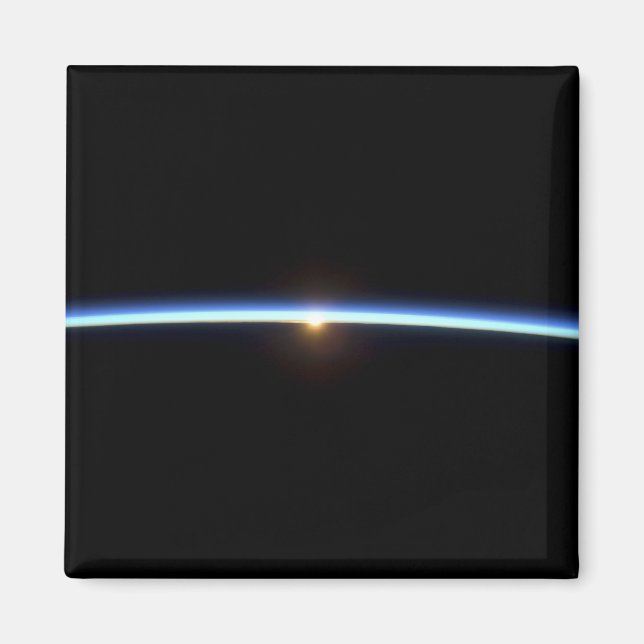 The thin line of Earth's atmosphere 2 Magnet (Front)