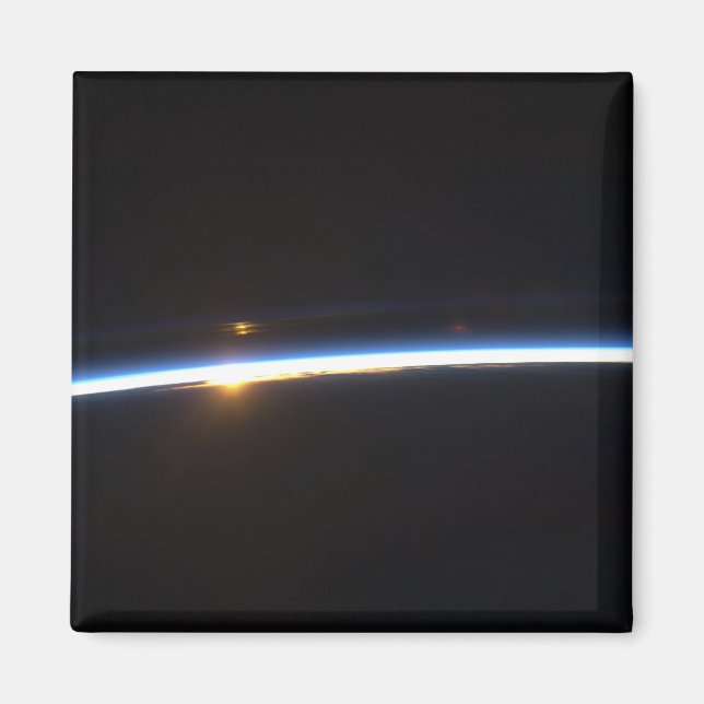 The thin line of Earth's atmosphere Magnet (Front)