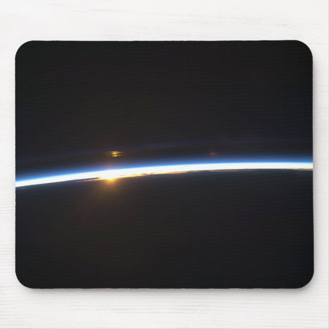 The thin line of Earth's atmosphere Mouse Pad (Front)